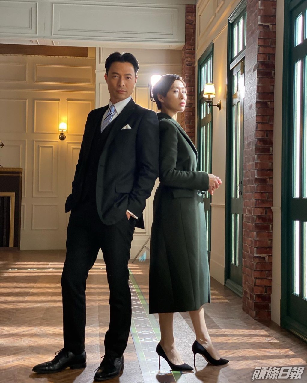 原來達倫跟定欣未入TVB做模特兒時已合作，所以被她取笑「不舉」也不覺尷尬。